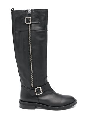 Stivali in pelle nero VIA ROMA 15 | 4280RNERO